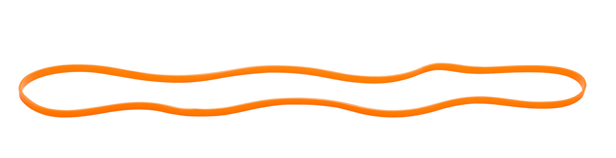 Trendy Sport Rubber Band Zugstärke Extra Leicht in Orange