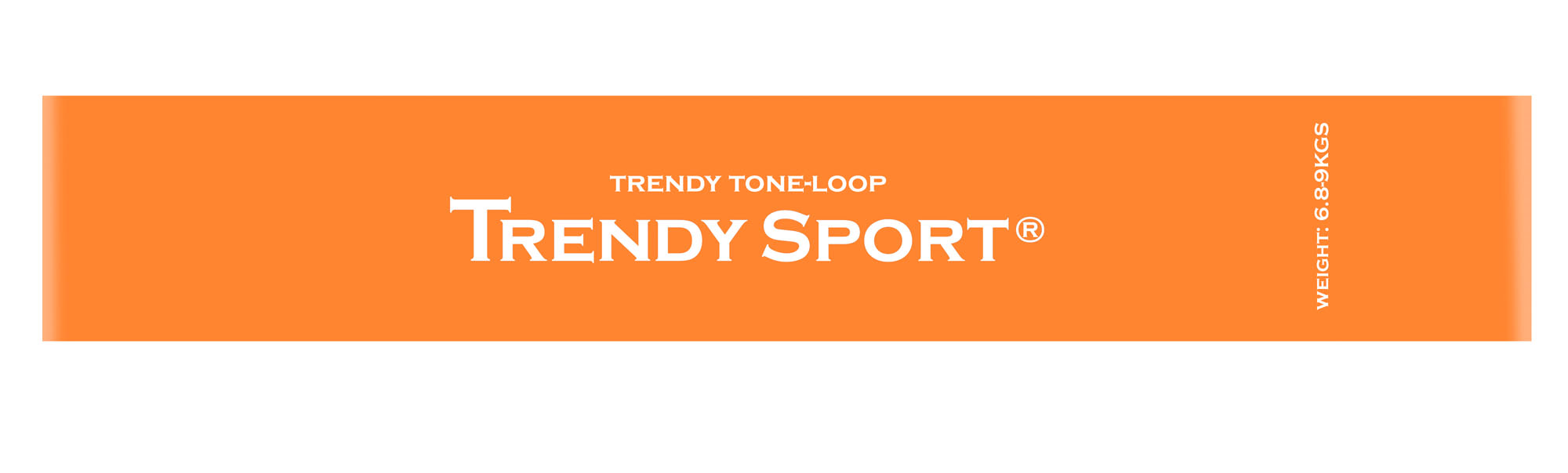 Trendy Sport Tone Loop Zugstärke Extra Leicht in Orange