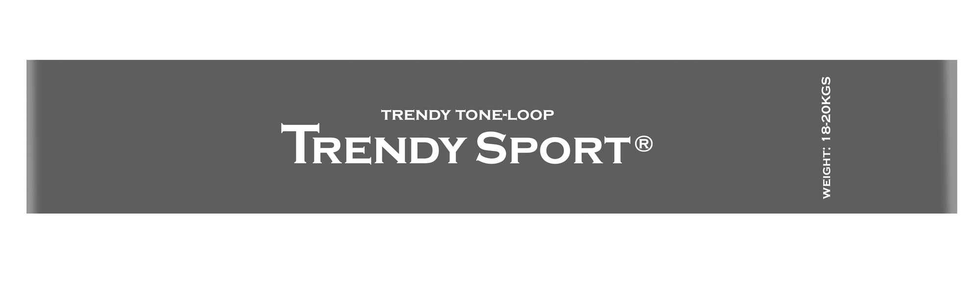 Trendy Sport Tone Loop Zugstärke Extra Extra Stark in Grau