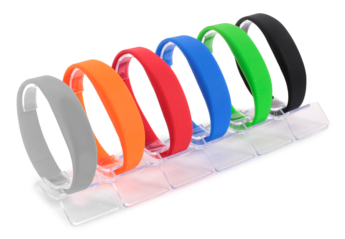 RFID Transponder Armband flaches Design in allen Farben